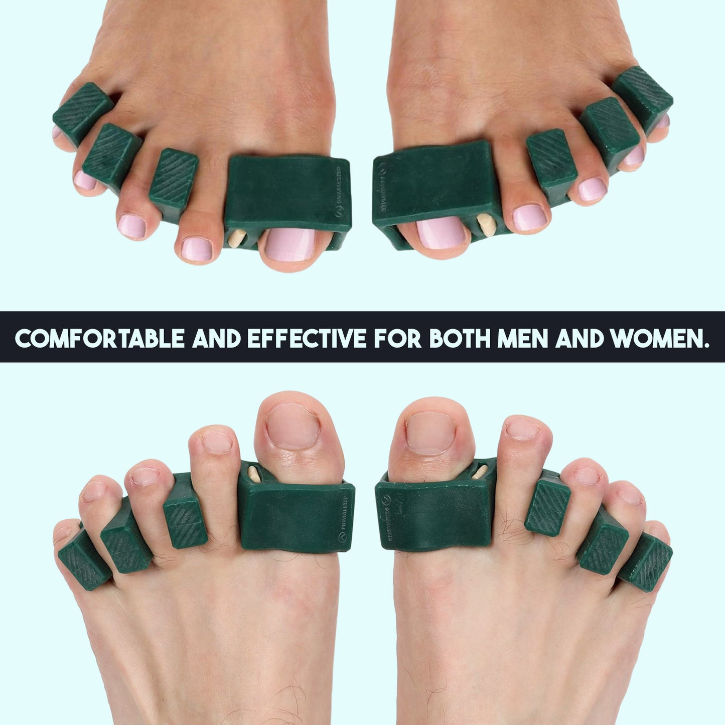 APEX Adjustable Toe Separators (4-Pack Adjustable Bundle)